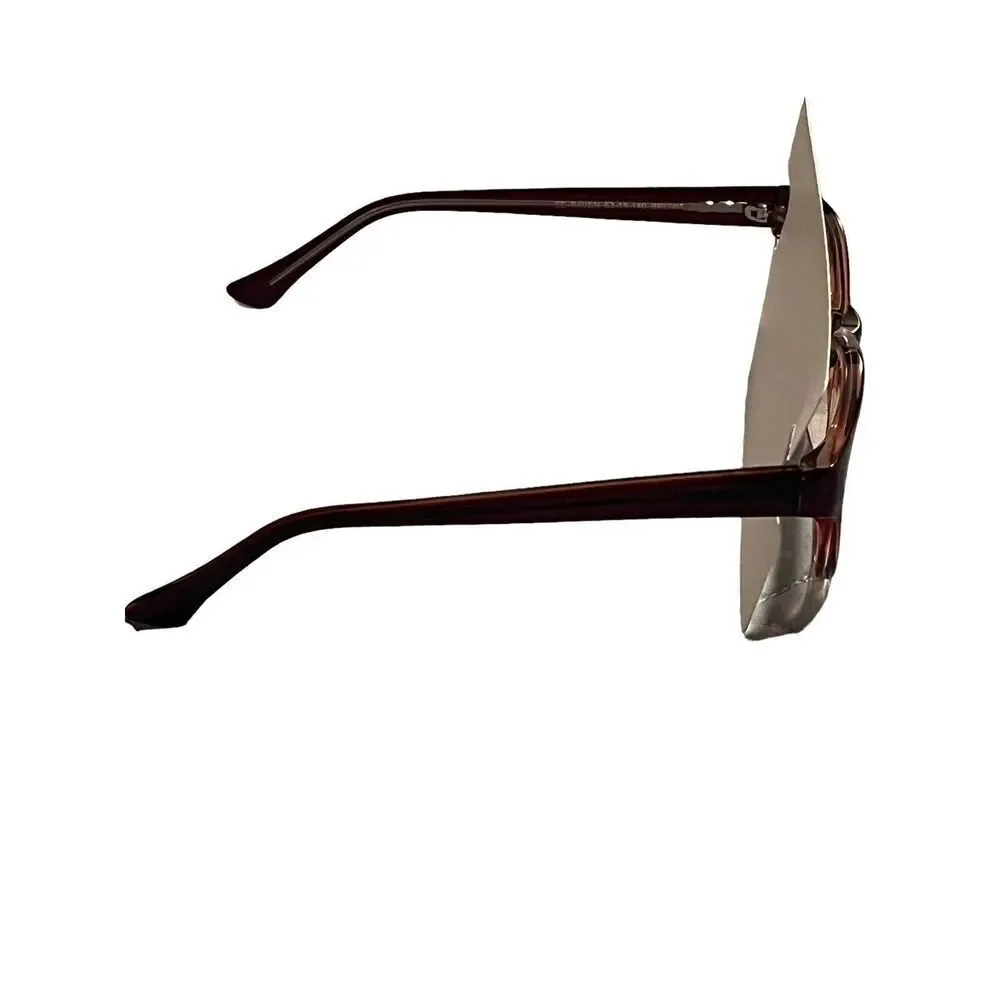 Envy Women's Eyewear Glasses Brown Clear 53 18 140 New